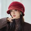 Autumn and Winter New Fashion Beret Casual Windproof Hat Bucket Hat Thermal Hat Women's Knitted Hat