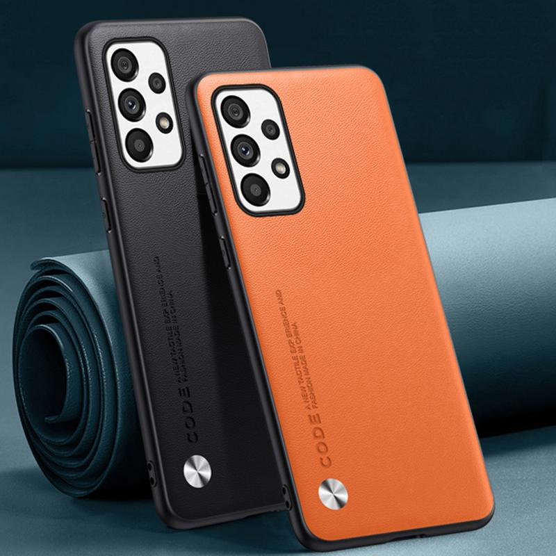 Luxury PU Leather Case For Samsung Galaxy A53 5G Back Cover Silicone Shockproof Full Protection Phone Case For Samsung A53 Coque