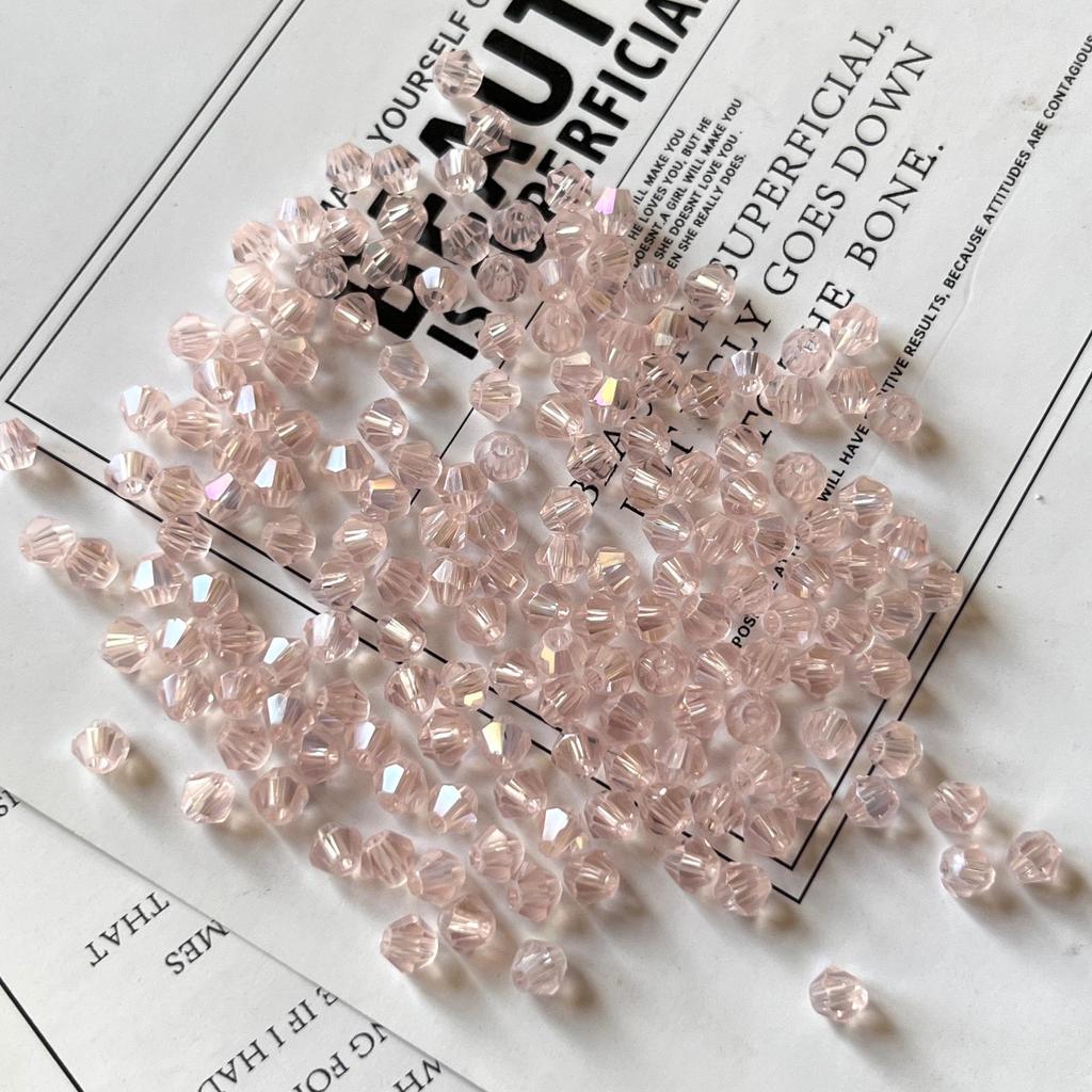 4mm Rhombus Loose Beads for DIY Jewelry: Bracelets, Necklaces, Earrings