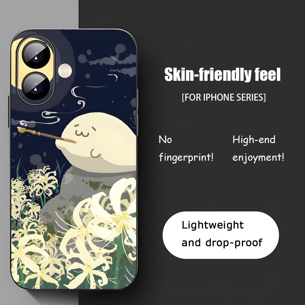 Popular Seal Design Fashion Phone Case For iPhone 17 16 15 14 13 12 11 X XR XS 8 Plus Mini Pro Max Soft Black Shockproof Cover