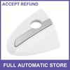 Front Left Door Handle Lock Cylinder Cover for Toyota Corolla 14-18 White