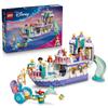 LEGO Disney Princess Ariels Royal Wedding Boat Toy Birthday Gift Block Educational Girl Boy Child 6 Years 7 8 9 Goods Vehicle Ship 43299