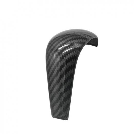 Carbon Fiber ABS Gear Shift Knob Head Cover Trim For Mazda 3 Axela CX-50 CX-30