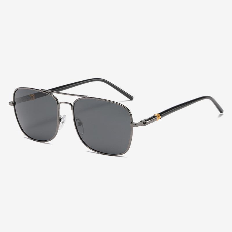 

Неполяризованные квадратные солнцезащитные очки ночного видения для мужчин и женщин, для спорта на открытом воздухе, вождения, рыбалки, желтые линзы, металлическая оправа, очки для взрослых