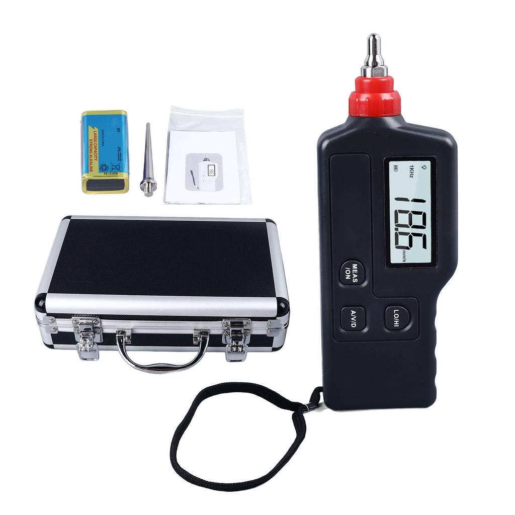 Vibrometru digital de înaltă precizie, vibrometru multifuncțional, senzor de accelerație