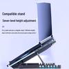 Adjustable Speed Laptop Cooling Stand for Gaming & Thin Laptops