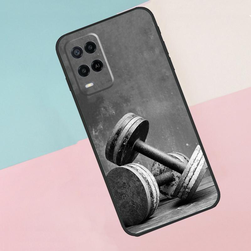 Bodybuilding Gym Fitness For Oppo A17 A77 A60 A74 A94 A54 A18 A38 A58 A78 A98 A40 A80 A16 A76 A96 A15 A57S Phone Case