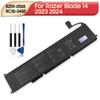 Dobíjecí lithiová baterie pro Razer Blade 14 2023 2024 RZ09-0508 RC30-0482 Baterie pro notebook 4422mAh
