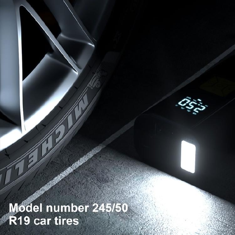 Multifunctional Efficient Starting Device High Efficiency Tire Inflator Air Compressor with Presets Pressure for Vehicle