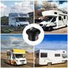 Okrągły nawiew klimatyzacji Regulowana żaluzja Równomierna dystrybucja powietrza Komfort dla autokarów Kamperów Łatwy montaż