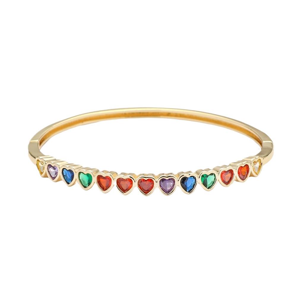 New Minimalist and Fashionable Heart-shaped Bracelet with a Unique and Niche Design Sense
