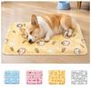 Anti Bite Pet Cooling Mat Non-Slip Pet Ice Cushion Floor Mat Cool Nest  for Small Dogs