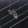Small Animals Stainless Steel Cage Accessories Bird Food Holders Parrot Feeder Clip Feeding Clamp