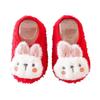 1 Pair Baby Anti Skid Walking Shoes Indoor Toddlers Shoes Non-slip Warm Floor Socks Prewalker for Autumn and Winter