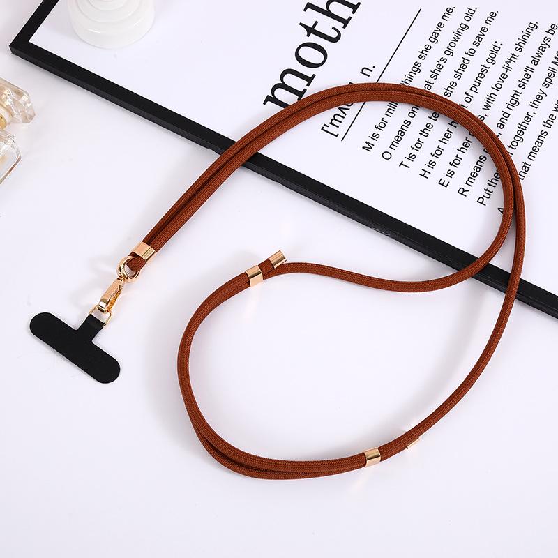 Adjustable Nylon Crossbody Phone Lanyard: Wearable As a Shoulder Bag Accessory with Anti-Lost Rope.