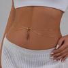 Ingemark Multilayer Tassel Beads Pendant Waist Belly Chain for Women Summer Bikini Sexy Belt Rave Festival Beach Body Zircon