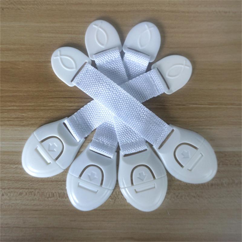 1-10pcs Child Safety Cabinet Lock Baby Security Protection Drawer Door Cabinet Lock Plastic Protection Kids Safety Door Locks