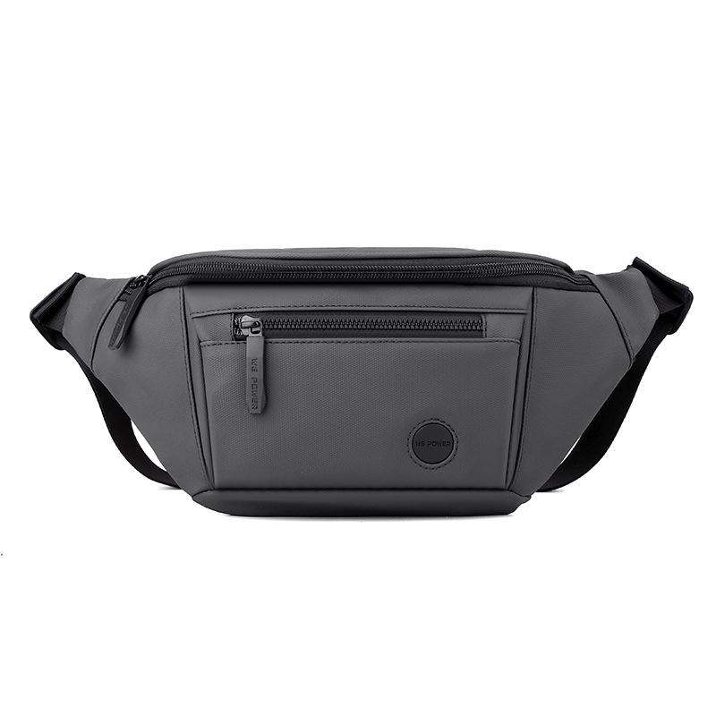 Men's Hiking Chest Bag Waterproof Outdoor Sports Sling Bag Multi-functional Travel Shoulder Bag Portable Waist Pack
