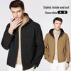 Shanshan Men's Reversible Hooded Jacket
