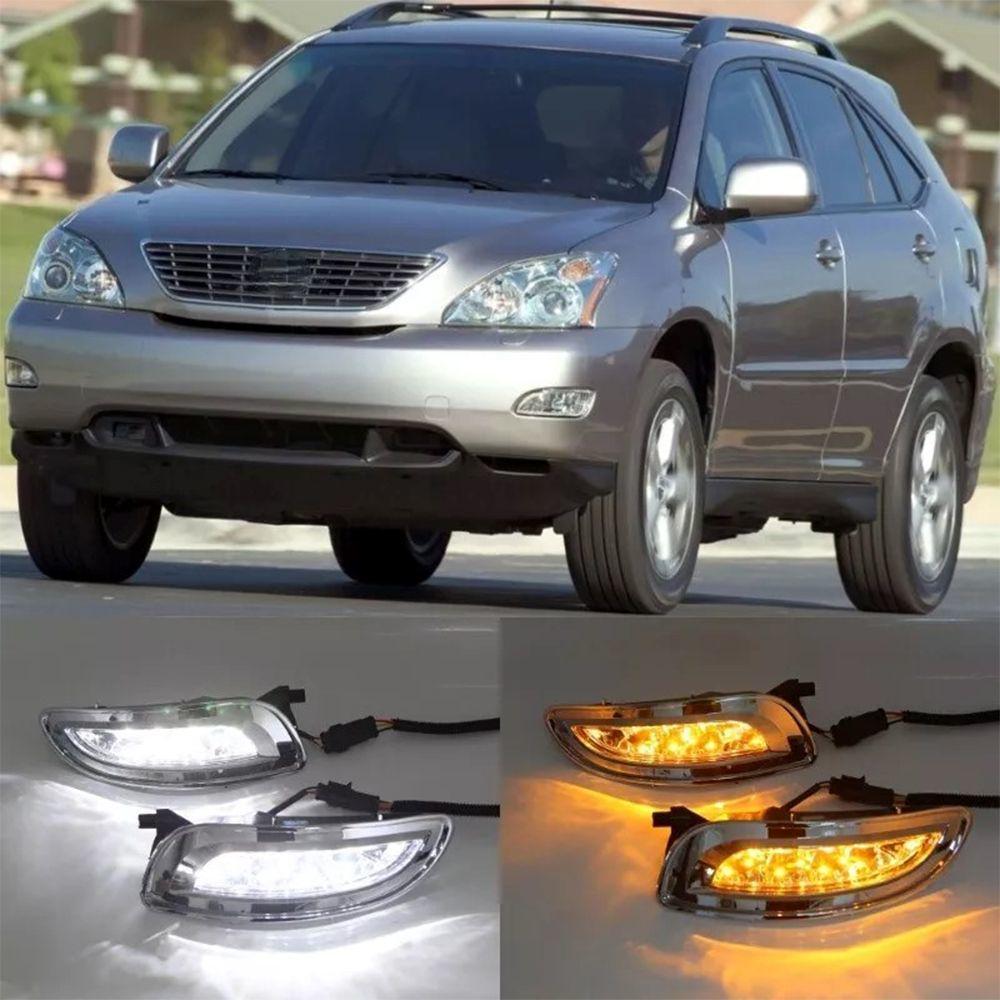 2003-2009 Lexus RX330 Front Daytime Running & Fog/Turn Lights