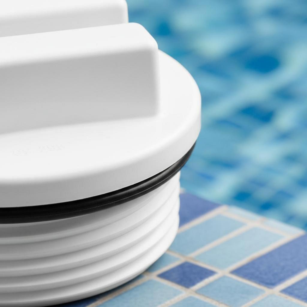 Pool Return Line Plug Sealing Gasket Water Gear White