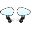 1 Pair 7 8inch 22mm Universal Motorcycle Aluminum Handle Bar End Side Rear View Mirrors
