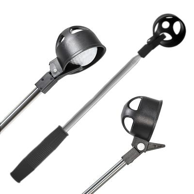 Retractable Golf Ball Picker Stainless Steel High Quality Portable Tools Telescopic Automatic Locking Picker Golf Ball Tools New