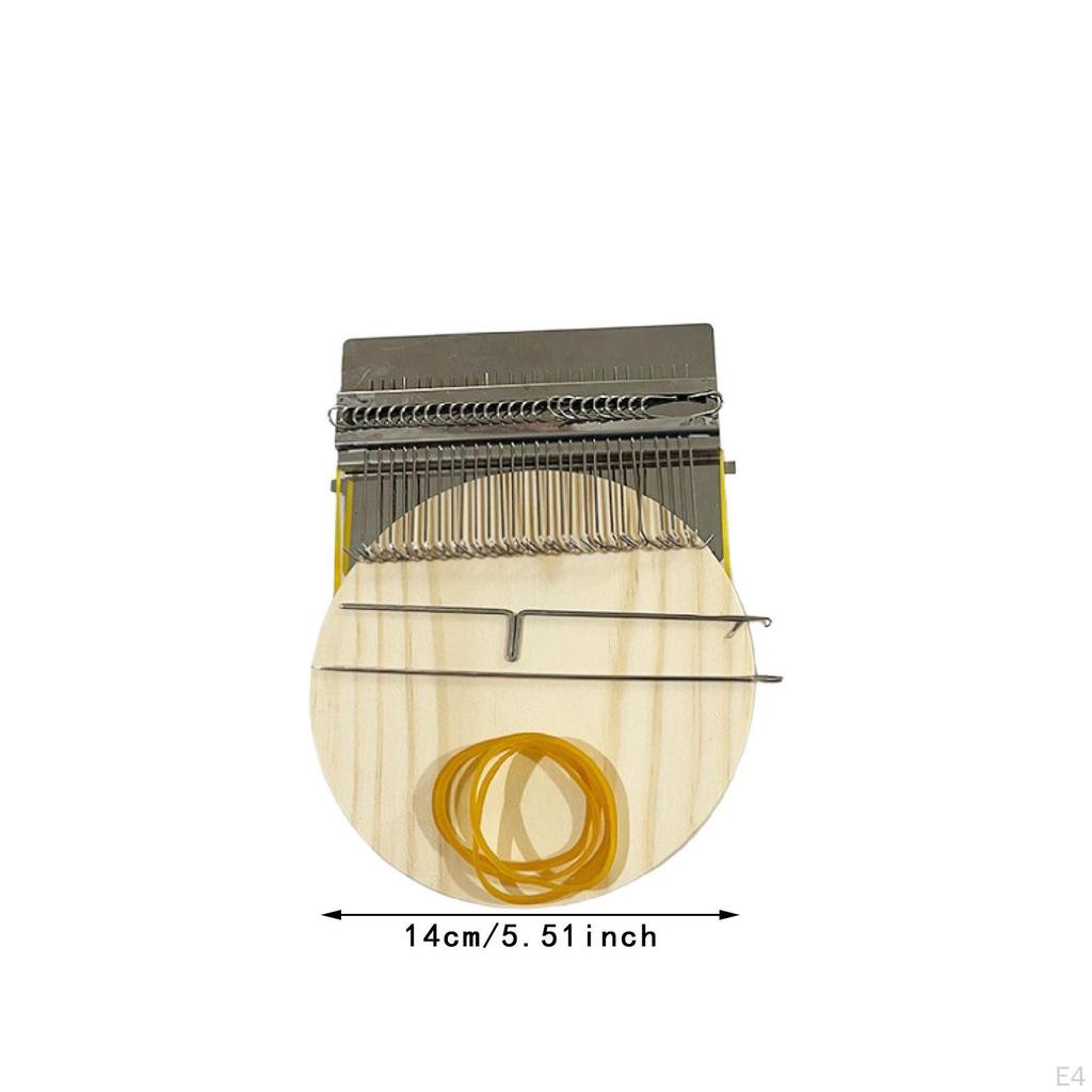 Compact Weaving Loom, Repair Tool for DIY Clothing Projects