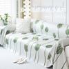 Summer Ice Silk Sofa Towel Ice Blue Snow All-Inclusive Sofa Cover One-Piece Sofa Large Cover Cloth Cushion Cool and Breathable