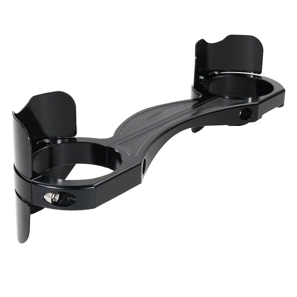 

Fit For Honda Goldwing GL1800 2001-2017 F6B 2013-2016 Goldwing 1800 AIRBAG Front Fork Brace Fork Stabilizer Aluminum Bracket Type 1 black