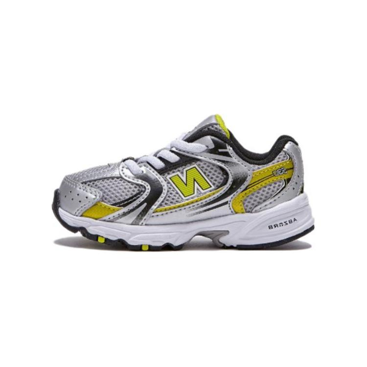 

New Balance Nb 530 Comfortable Versatile Low-Top Walking Shoes Baby Shoes Silver IZ530SA1 26