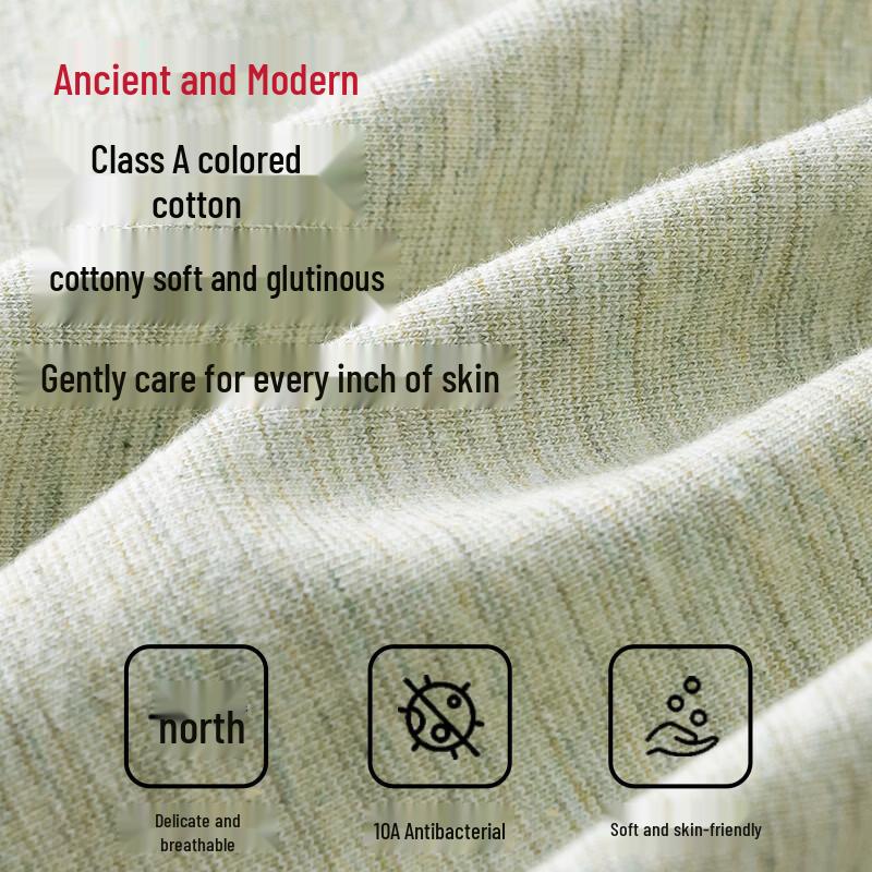 GUJIN Women's 4-Pack Mid-High Waist Tummy Control Cotton Briefs