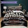 Harley Davidson Skull Gun Bedding 1 Duvet Cover 2 Pillowcase Without Core Without Core Christmas Birthday Gift Soft And Comfortable