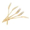 5Pcs Mini Size Snack Fork Rustless Steel Fruit Pick Fork Household  Fork  Fruit Plate Serving