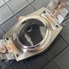 39mm Mid Rose Gold Stainless Steel Watch Case Sapphire Glass Stainless Steel Strap Watches Case for NH35 NH36 4R36 7S Movement