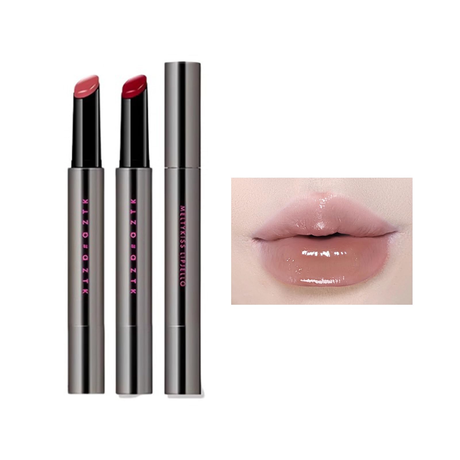 

aztk Lip Tint Lip Gloss Lipstick Moisturizing High Color Payoff Long-lasting Gloss Shine Moisturizing Transparency Pleasant Scent Hydration Beautiful