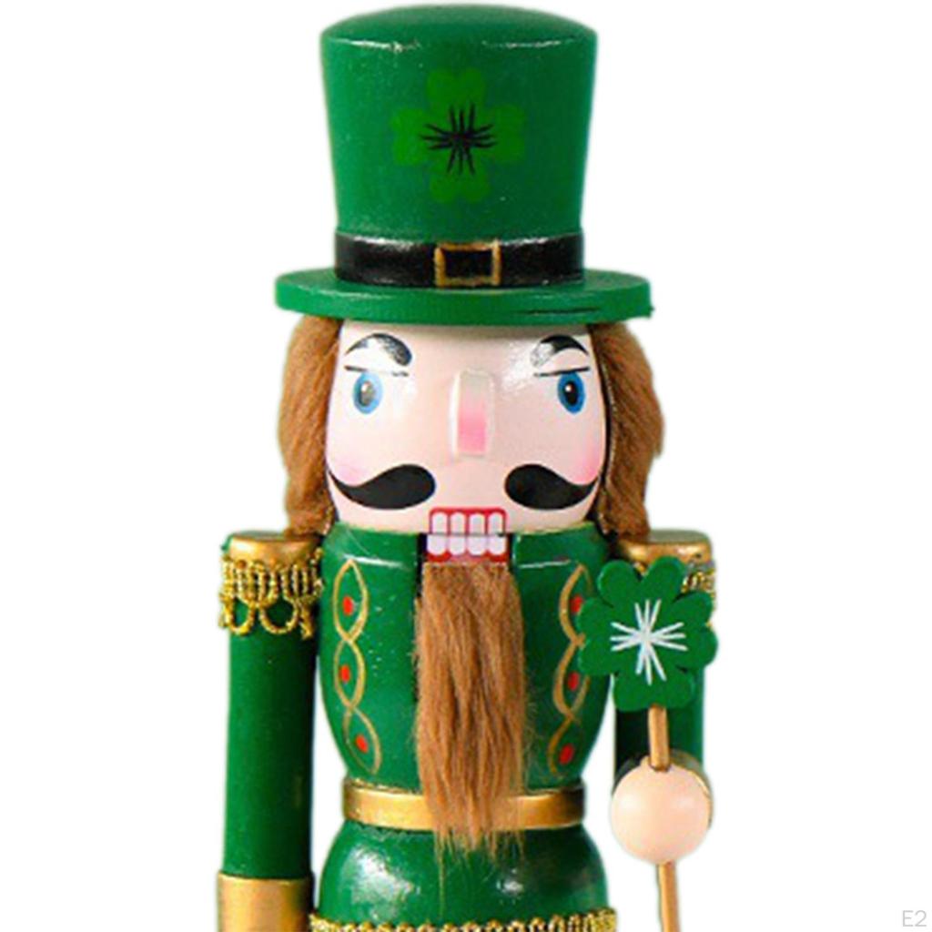 Festive Wooden Nutcracker Statue - 84'' Inch Christmas Decor for Tabletop or Gift