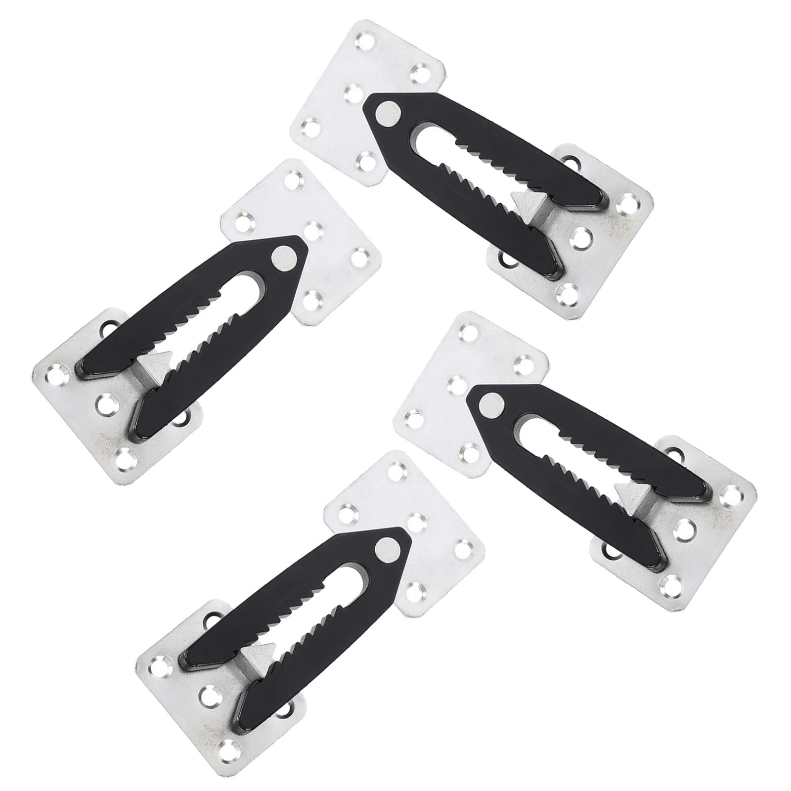 4Pcs Sofa Connector Sturdy Sectional Couch Joint Snap Adjustable Furniture Accessories Sectional Sofa Connectors 16X5.5X2CM