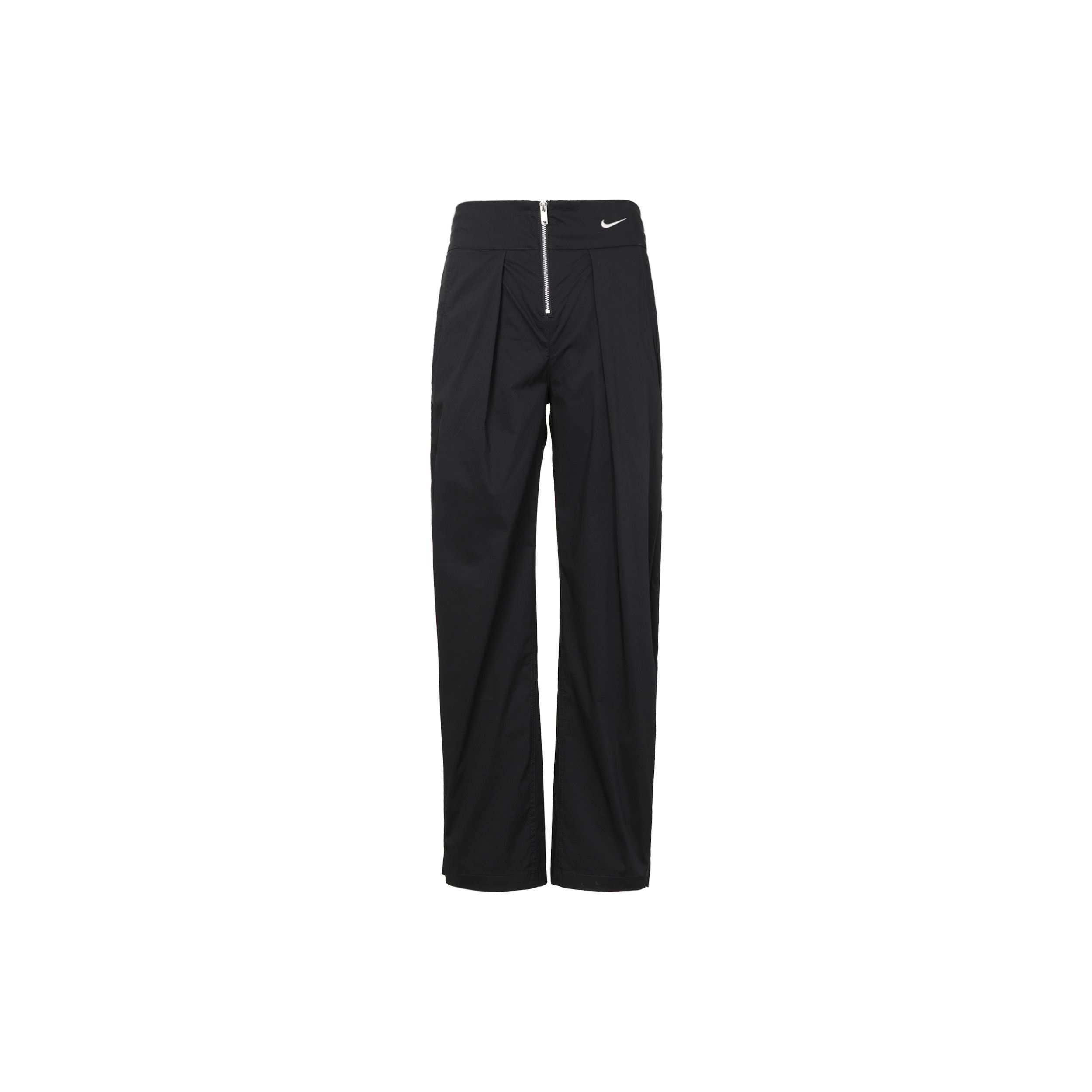 Nike Sportswear Collection Solid Woven Wide Leg Casual Pants Women Bottoms Black FB8300-010 XS