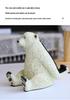 Creative Resin Polar Bear Phone and Tablet Stand Holder Craft