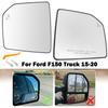 Heated Rearview Mirror Glass Blind Spot Side Mirror Glass Driver Left /Passenger Right for Ford F150 Pickup Truck 2015-2020