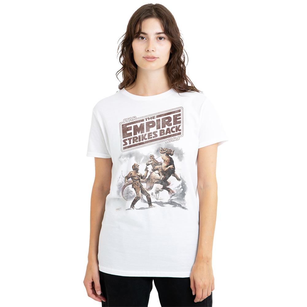 Star Wars Womens/Ladies Empire Strikes Back Western T-Shirt