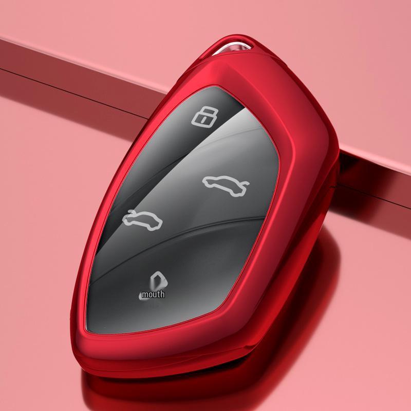 High-End Roewe Ei5/MarvelX Key Cover: Stylish Full Coverage Accessory for Men & Women