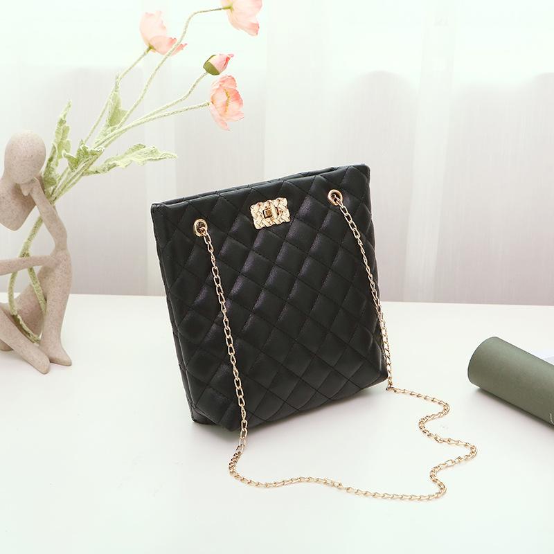 

Сумка-ведро Женская сумка Новая сумка через плечо 23*7*22 чёрный