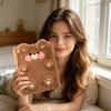 Photocard Binder A6 Cute Plush Animal Album Cute Photocard Binder for Kids Family New Year Memorial Pregnancy Birth Grandparents
