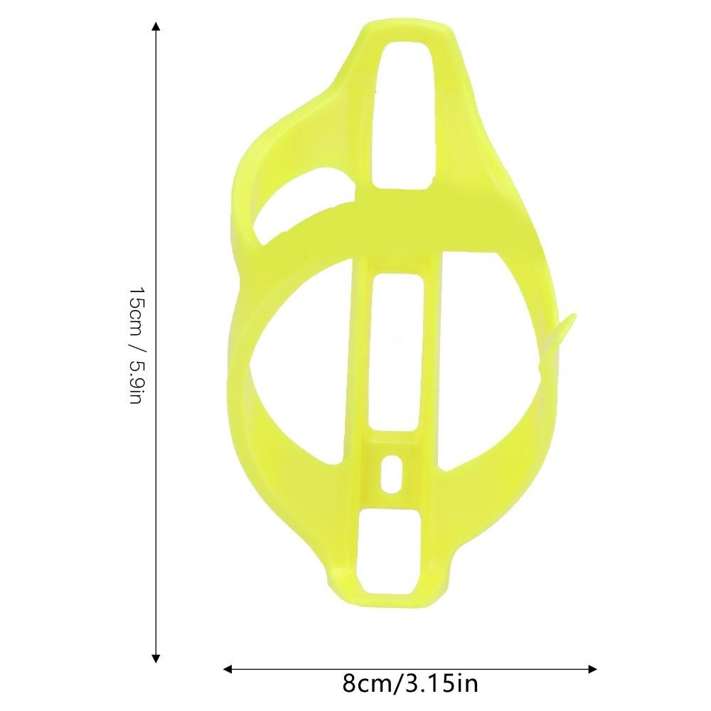 

2PCS Elastic Sturdy Bike Water Bottle Holder Adjustable Bike Bottle Cage Cycling Accessory жовтий