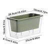 Balcony Vegetable Pot Narrow Rectangular Succulents Trough Planting Flower Pot Home Window Lazy Self-watering Flower Pot