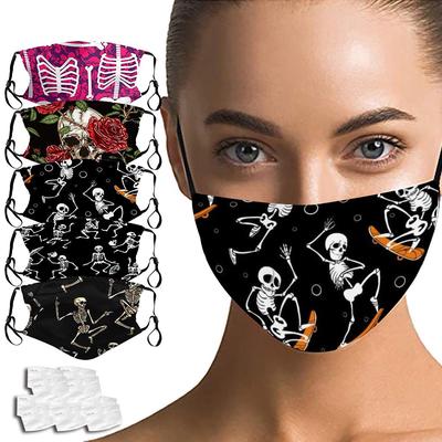 Unisex Half Washable Face Mouth Cover  Mask  for Outdoors Multicolor