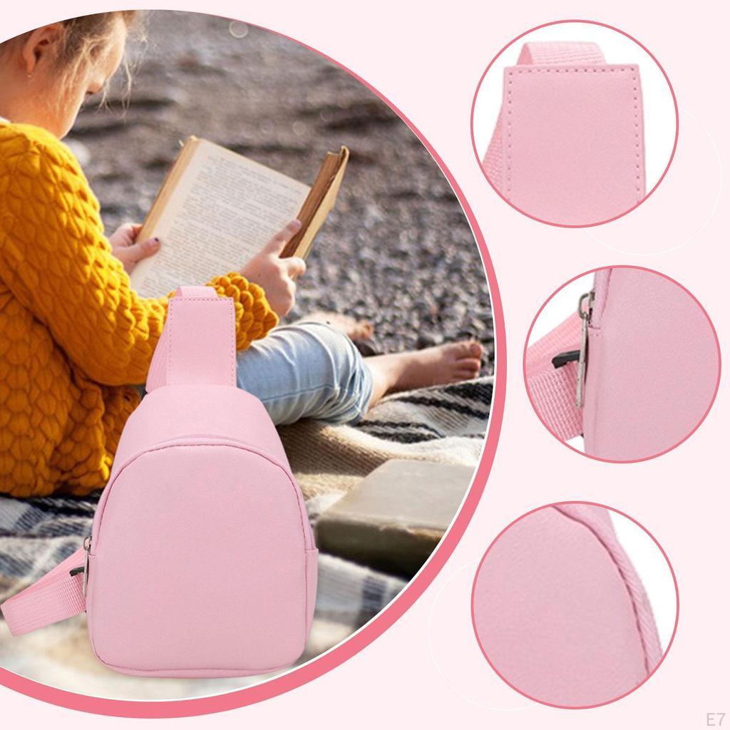 Kids Crossbody Bag Wallet with Adjustable Strap for Traveling Cycling Hiking