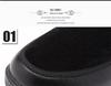 Bottes d'hiver en coton pour hommes - Chaussures chaudes, confortables, à semelle épaisse et pelucheuse pour temps froid